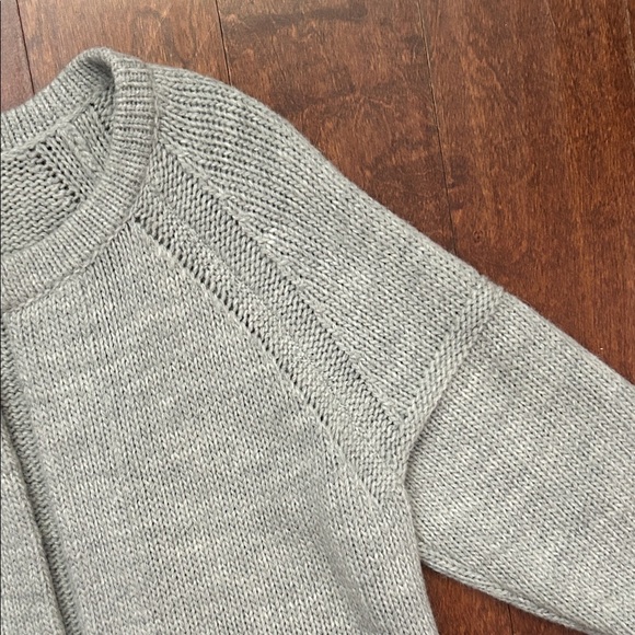 Banana Republic Wool Alpaca Blend Gray Women's Longline Cardigan, Size M - Picture 4 of 12